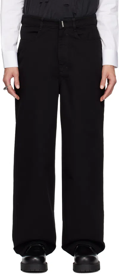 GIVENCHY BLACK WIDE JEANS