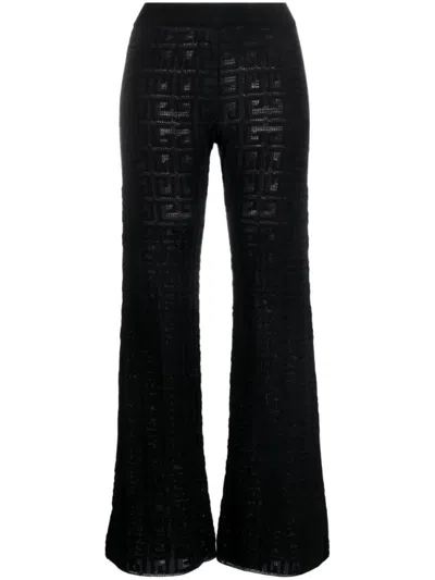 Givenchy Black Wide Leg Trouser