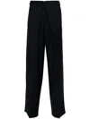 Givenchy Tailored Straight-leg Trousers In Blue