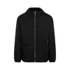 Givenchy Windbreaker Jacket With Logo Jackets In Black
