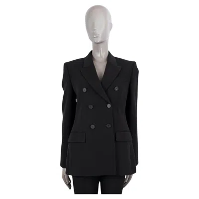 Pre-owned Givenchy Black Wool 2023 Double-breasted Blazer Jacket 40 S