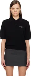Givenchy Wool And Cashmere Polo Sweater In Black