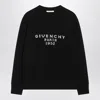 Givenchy Logo Wool And Cashmere Sweater In Black