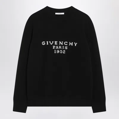 GIVENCHY GIVENCHY BLACK WOOL AND CASHMERE SWEATER