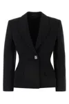 Givenchy Elegant Wool Blazer With Signature 4g Emblem