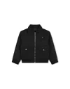 Givenchy Wool-blend Zipped Jacket In Black