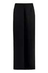 Givenchy Front-slit Wool-blend Maxi Skirt
