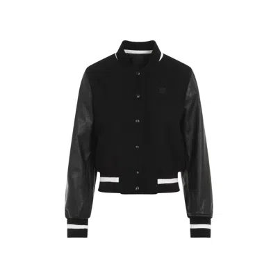 GIVENCHY GIVENCHY BLACK WOOL BLOUSON