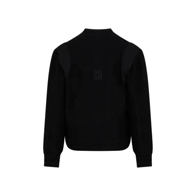 Givenchy Black Wool Bomber Jacket For Men