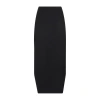 Givenchy Asymmetric Skirt In Wool And Mohair In Black