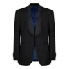 Givenchy Monogram 72 Jacquard-collar Blazer In Black