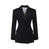 Givenchy Black Wool Jacket In Multi