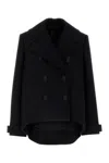 Givenchy Oversized Asymmetric Peacoat In Wool