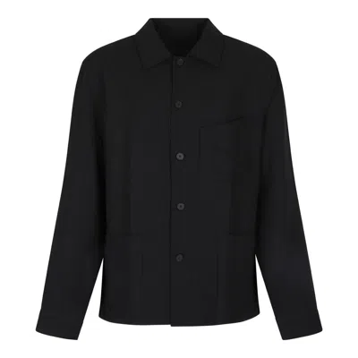 Givenchy Black Wool Polyamide Jackets
