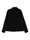 Givenchy Black Wool Polyamide Overshirt In Black
