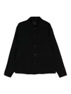 Givenchy Black Wool Polyamide Overshirt In Black