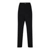 Givenchy Slim Fit Black Tailored Trousers In Black