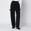 Givenchy Women Black Wool Wide-leg Pant In Black