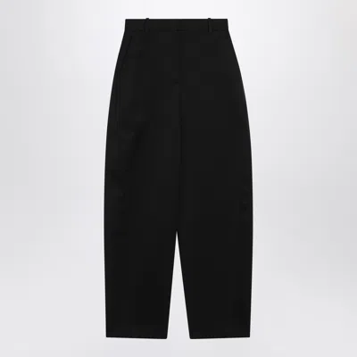 GIVENCHY GIVENCHY BLACK WOOL TROUSERS