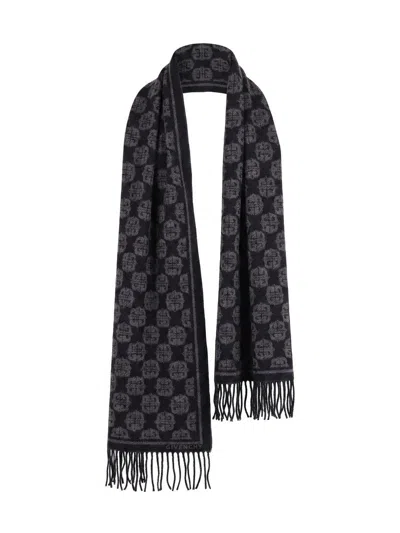 Givenchy Black Wool Women's Scarf