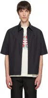 Givenchy Chemise Zippée À Détail 4g In 001 Black