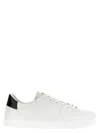 Givenchy Men Leather Sneakers With 4g Metal Logo In White