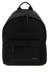 Givenchy Rounded Silhouette Backpack With Subtle Logo Detail In Black