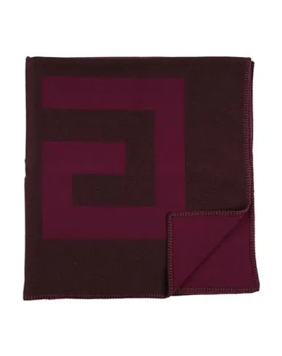 Givenchy Blanket Or Cover Burgundy Size - Cashmere, Wool, Virgin Wool