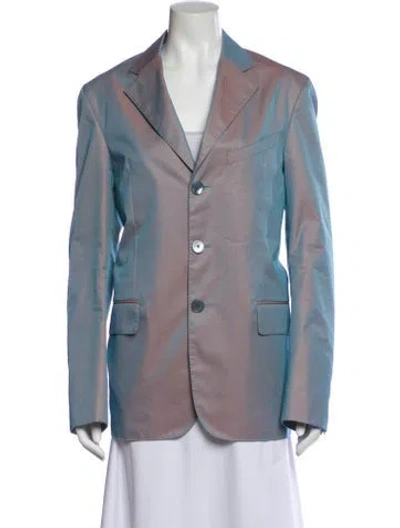 Pre-owned Givenchy Blazer In Blue