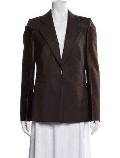Pre-owned Givenchy Blazer In Brown