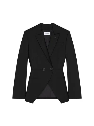 Givenchy Blazer Double Breasted In Black