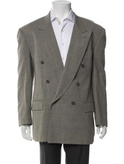 Pre-owned Givenchy Blazer In Gray
