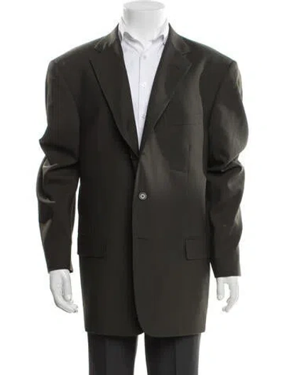 Pre-owned Givenchy Blazer In Green