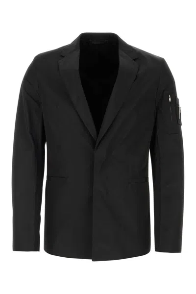 Givenchy Blazer In Technical Fabric In Black