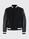 Givenchy Blouson Jacket In Mixed Materials In Black