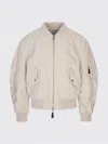 Givenchy Crinkled Cotton Bomber Style Jacket In Neutral