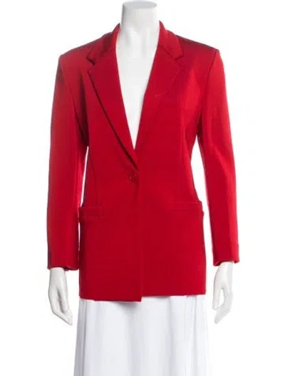 Pre-owned Givenchy Blazer In Red
