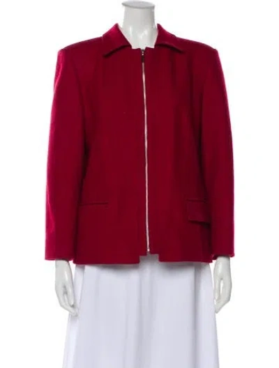 Pre-owned Givenchy Blazer In Red