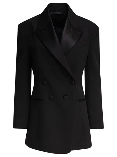 Givenchy Blazer With Pleated Back In Multi