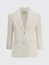 Givenchy Longline Jacket Featuring Front Pockets In White
