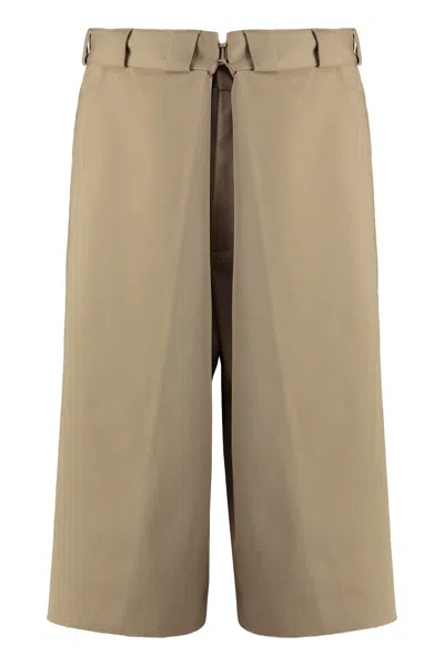 GIVENCHY BLEND COTTON BERMUDA SHORTS