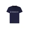 Givenchy Black T-shirt For Kids With Logo