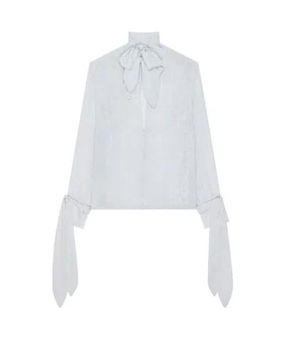 GIVENCHY GIVENCHY MONOGRAM 72 JACQUARD BLOUSE
