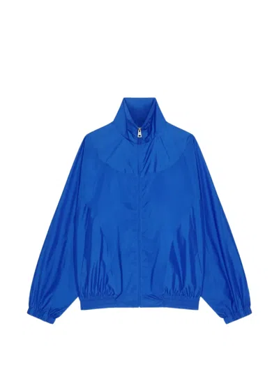 Givenchy Blouson En Coton Technique In Blue