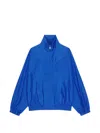 Givenchy Blouson In Technical Cotton In Blue