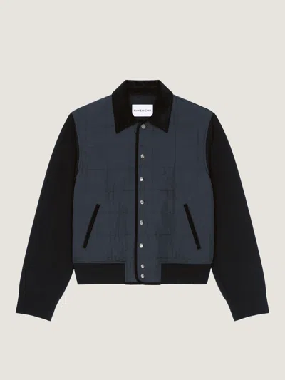 Givenchy Blouson Matelassé Avec Patch  Paris In Multi