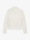 Givenchy Blouson Varsity  1952 En Maille In Ivoire