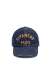 Givenchy Curved Cap  In Blue