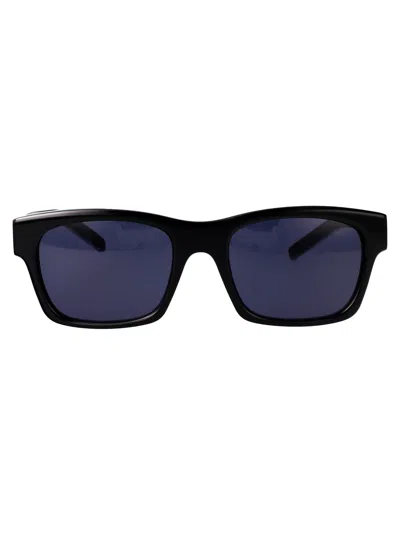 Givenchy Blue Acetate Sunglasses In Multi