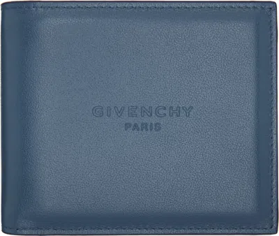 Givenchy Blue Antigona Stamped Wallet